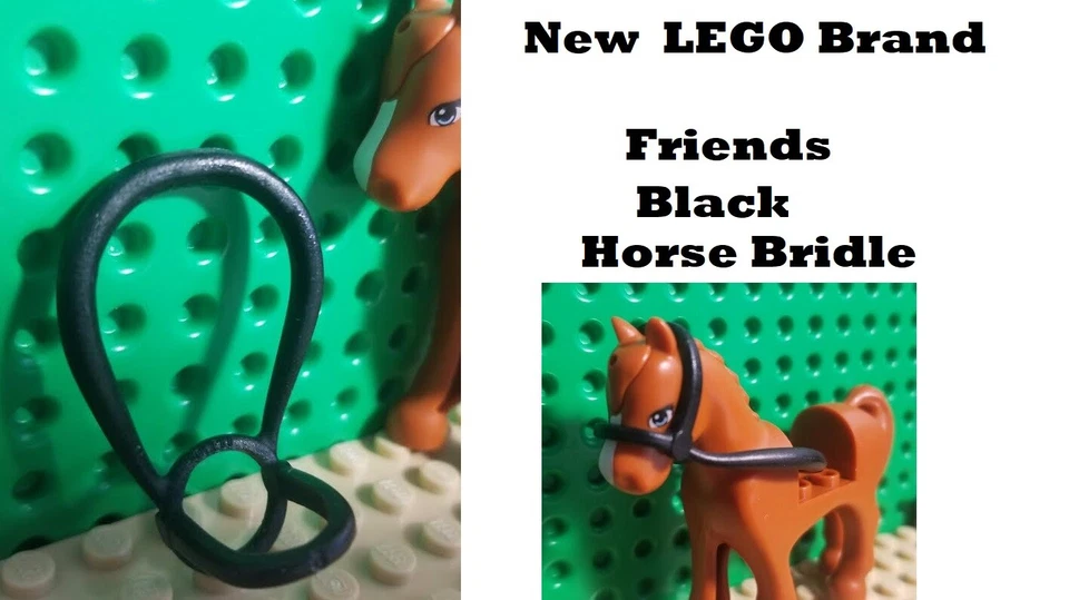 LEGO Friends BRIDA DE CABALLO Equipo Herramienta Granja Minifigura Novia Reina Arnés Foto 1 de 1