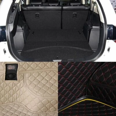 Alfombrilla protectora de cuero para maletero de carga para Mitsubishi Outlander Foto 1 de 4