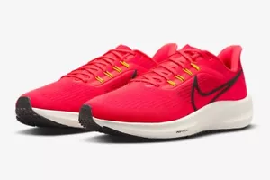 Men's Nike Air Zoom Pegasus 39 Siren Red Black Clay Sz 15 DH4071-600 - Picture 1 of 6