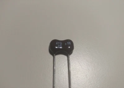 CDE (1) CD19FD471JO3 470pf 500v 5% Silver Mica Capacitor