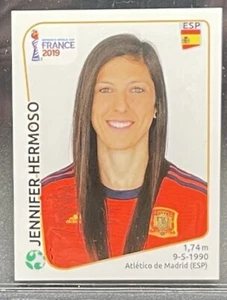 JENNIFER HERMOSO SPAGNA PANINI 2019 COPPA DEL MONDO FEMMINILE FRANCIA #156 - Foto 1 di 6