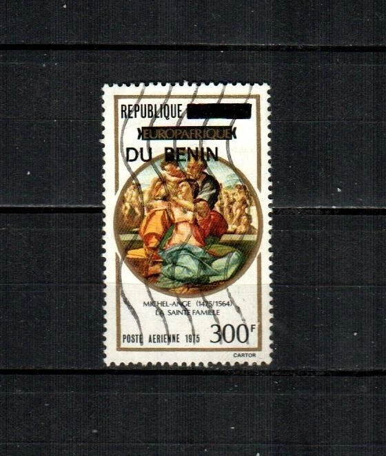 BENIN Scott's C447 ( 1v ) Dahomey #C261 Surcharged F/VF Used ( 1994 ) - Image 1 of 1