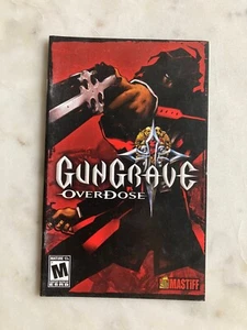 Gungrave Overdose | PS2 | Manual Only (No case or disc) - Picture 1 of 3
