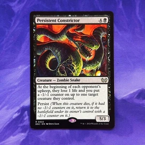 Persistent Constrictor 0022 DSK Duskmourn: House of Horror MTG Commander Zombie - Bild 1 von 2