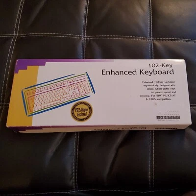 102 Key Enhanced Keyboard Identity Keyboard for IBM - IDKB102-CR In Box Rare - Image 1 of 4