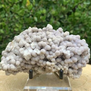 338.0g 12x8x5cm Purple Grape Agate Chalcedony from Indonesia - Picture 1 of 4