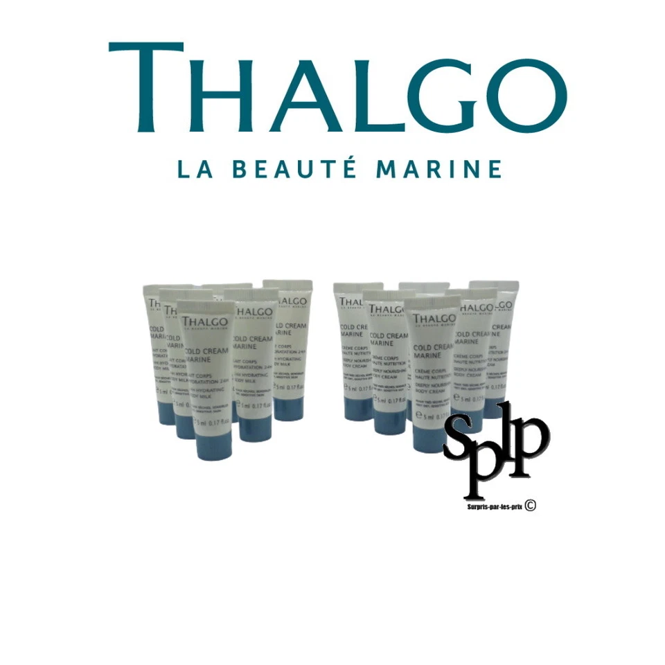 Thalgo Cremes Körper Hoch Nährend & Milchen Körper 12 Tuben 5 ML Neu n' ° 4 - Bild 1 von 1