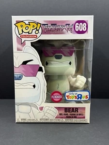 Funko Pop! Teen Titans Go! Bear #608 Flocked Toys R Us Exclusive Vinyl Figure - Picture 1 of 6