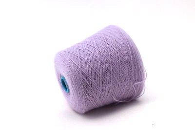 Kid Mohair fine yarn on cone - 100g/550 m - 50/50% Kid Mohair/Cashmere, per 100g - Image 1 of 4