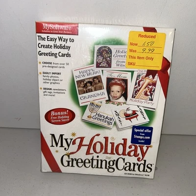 My Holiday Greeting Cards PC Program - Image 1 of 2