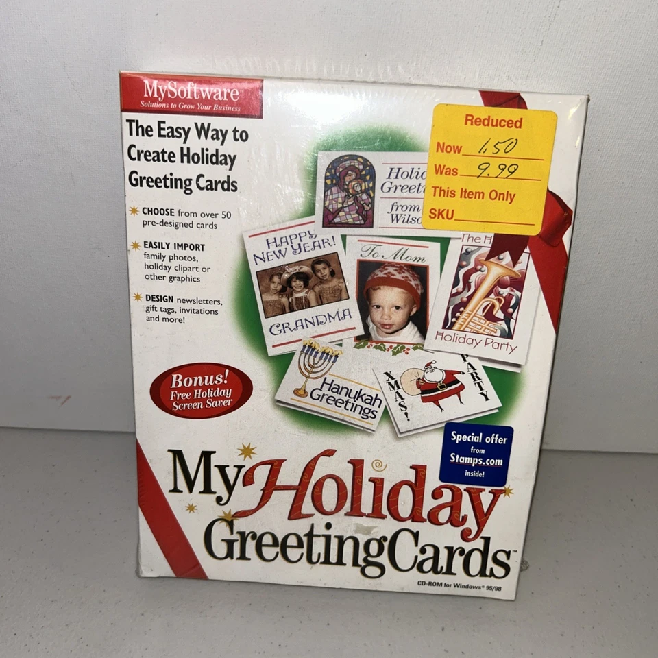 My Holiday Greeting Cards PC Program - Image 1 of 2