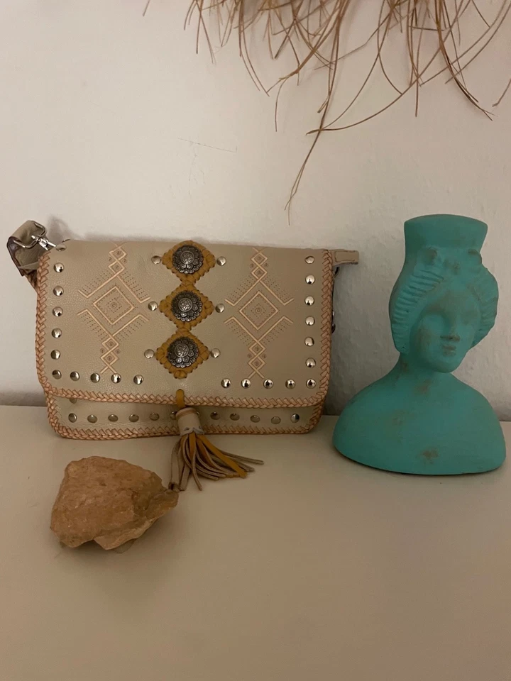 Damen Tasche WORLD FAMILY IBIZA Einzelstück Handarbeit - Bild 1 von 4