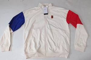 Nike Court Heritage Tennis Track FZ6925 110 man white jacket M L Brand New $90 - Picture 1 of 4
