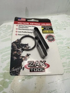 Zak Tool ZT52 战术隐形警察钥匙环支架(最大 2.25 英寸)黑色全新 - 第 1 张/共 2 张