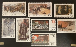 Francobolli antichi russi lotto di 8 - Foto 1 di 6