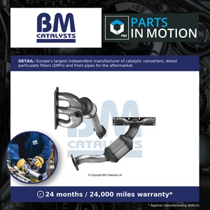 Non Type Approved Catalytic Converter + Fitting Kit fits BMW 530 E39 3.0 BM New - Picture 1 of 8