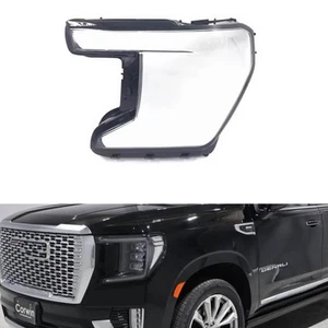 Cubierta de lente de faro derecho para GMC YUKON 2021-2024 carcasa de faro reemplazo 1 pieza - Imagen 1 de 1