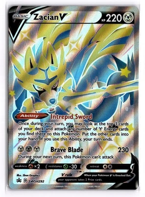 Zacian V (Shiny) - Promo SWSH: Sword & Shield Promo Cards SWSH292 NM - Image 1 of 2