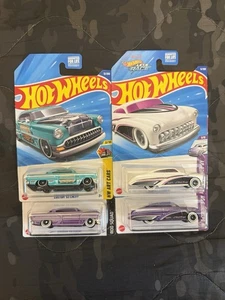 2024/25🔥Hot Wheels🔥Back To The 50’s 4 Pack #1, alle 4 verschieden, Maßstab 1:64 - Bild 1 von 5