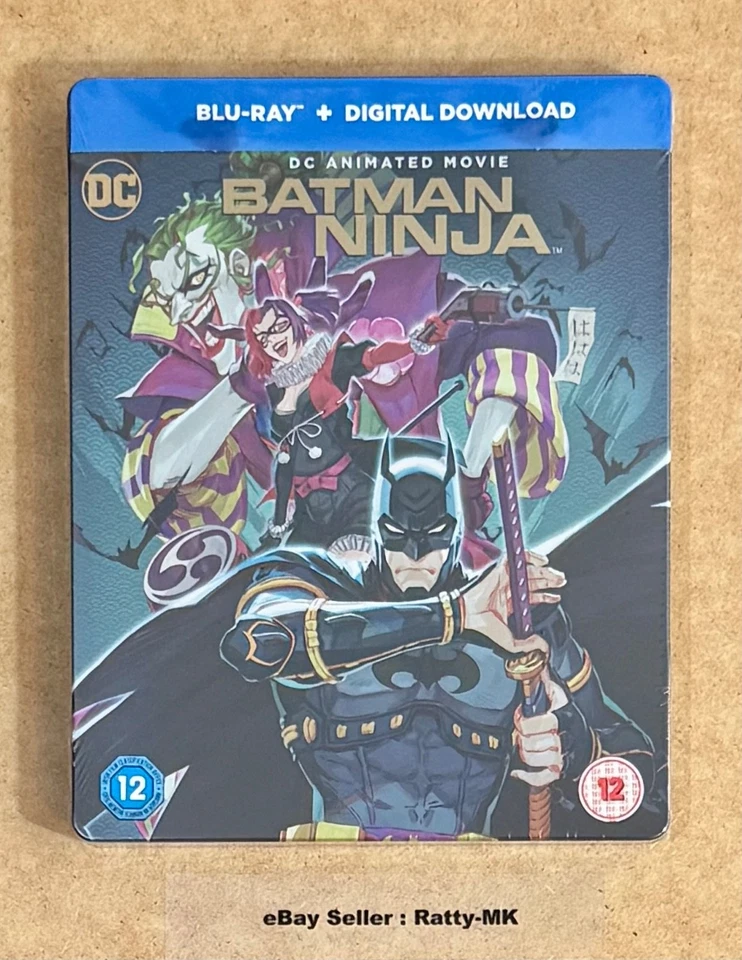 Batman Ninja Steelbook Blu-ray 2018 Region DC Animated