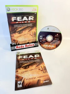 Archivos FEAR - Microsoft Xbox 360, Completo CIB Muy Bueno Reacondicionado - Imagen 1 de 14