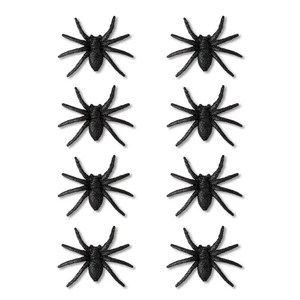 Black Glitter Spiders, Halloween  - Picture 1 of 12