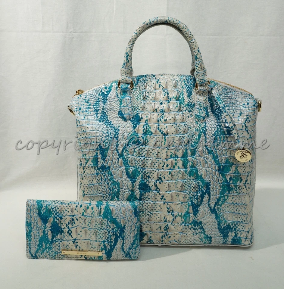 Brahmin Mesmerized Duxbury and matching Ady wallet