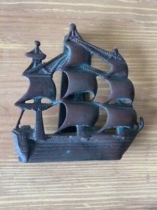 Vintage Brass HMS Victory Door Knocker - Picture 1 of 14