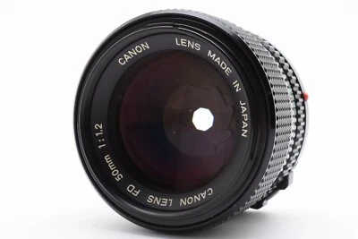 Cyber Monday OFERTA [CASI COMO NUEVO] CANON Nuevo FD NFD 50 mm f/1,2 Estándar MF Lente JAPÓN Foto 1 de 4