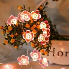 Łańcuch świetlny LED Kwiaty wiśni Drut miedziany Girlanda Lampa Dekoracja świąteczna Dekoracja