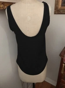 Zara Women’s Shirt Sleeveless Tank Top Black New Size XS - Picture 1 of 5