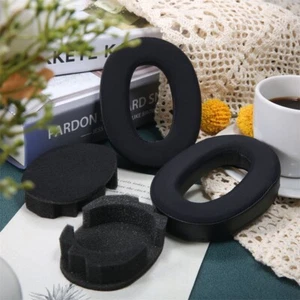 1 Pair Headphone Ear Pads Cushions Black For SONY WH-1000XM2 Headphone Headset - Picture 1 of 20