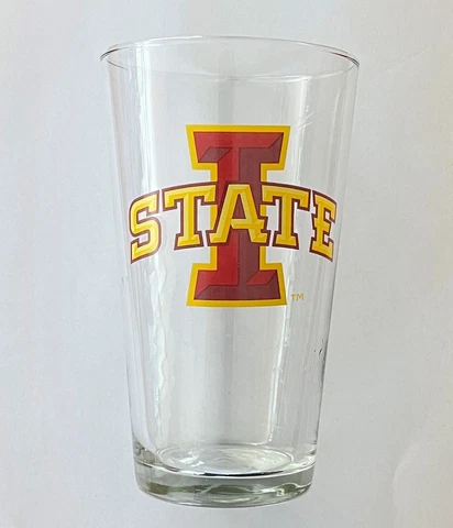 NCAA Iowa State Cyclones 16 oz 1 Pint Drinking Glass Cover