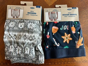 NWT OLD NAVY Men's Size XL 2 (1) Boxer Briefs & (1) Boxer Combo Multi Colors - Picture 1 of 5