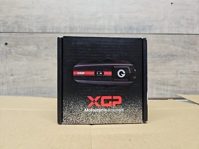 XGP Motorcycle Intercom Headset 1 pack Bluetooth w/ Music Sharing Free Shipping - Image 1 of 4