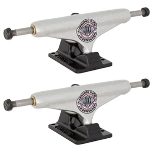 Independent Forged Hollow BTG Summit Black Silver Set Of 2 Skateboard Trucks - Picture 1 of 10