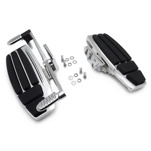 Driver Floorboard & Screws Front Chrome for Honda Goldwing Valkyrie GL1800 F6B - Picture 1 of 6