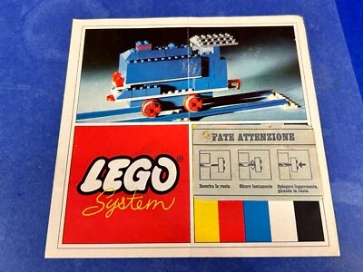 LEGO SYSTEM pieghevole 3120 treno - Immagine 1 di 2