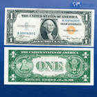 Fr.2306 1935A $1 Silver Certificate Yellow Seal "North Africa", Nice Vf #78293