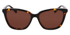 Nine West NW662S Sonnenbrille Damen dunkle Schildkröte 55 mm neu 100 % authentisch