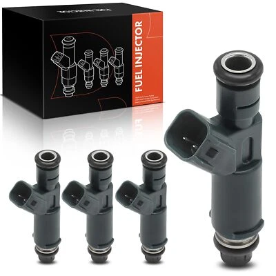 4 inyectores de combustible para Mazda 3 2004 2005 2006 2007 2008 2009 L4 2,0 L 2,3 L negro Foto 1 de 4