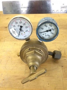 VINTAGE Victor Equipment Company Druckgasregler SR-410-A - Bild 1 von 5