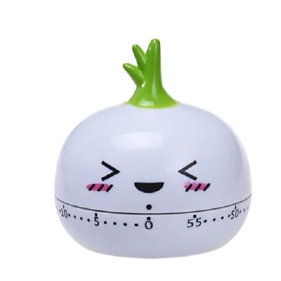 Kitchen Cooking Timer with 60 Minutes Timer in Cartoon Style. Metal. Fun. Loud. - Image 1 of 4