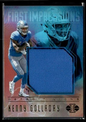 L9,162 - 2017 Panini Illusions First Impressions Memorabilia #26 Kenny Golladay - Image 1 of 2