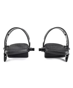 Cybex 625C 625R 750C 750R Stationary Bike Right Pedal Pair With Straps - Picture 1 of 6
