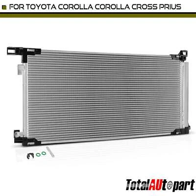 1x A/C Condenser w/ Receiver Drier & Bracket for Toyota Corolla 2023-2024 Prius - Image 1 of 4