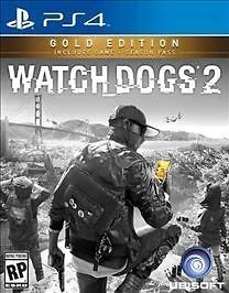 NEW Watch Dogs 2: Gold Edition Sony PlayStation 4 PS4 Extra Content Season Pass - Image 1 of 1