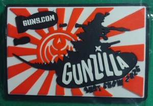 Parche moral táctica GUNZILLA SHOT-SHOW 2025 PVC H&L NUEVO EN PAQUETE guns.com - Imagen 1 de 7