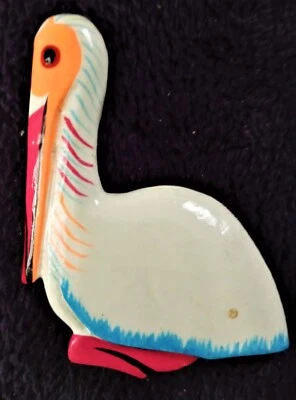 Pin Whimsical Hand painted From Bali  - Image 1 of 2