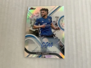 2022 Topps Finest MLS Soccer CADE COWELL Refractor Auto Autograph - Picture 1 of 1